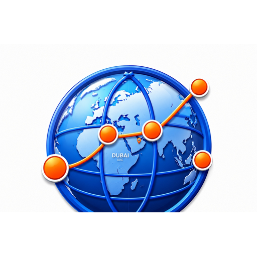 FiberLink globe logo mark