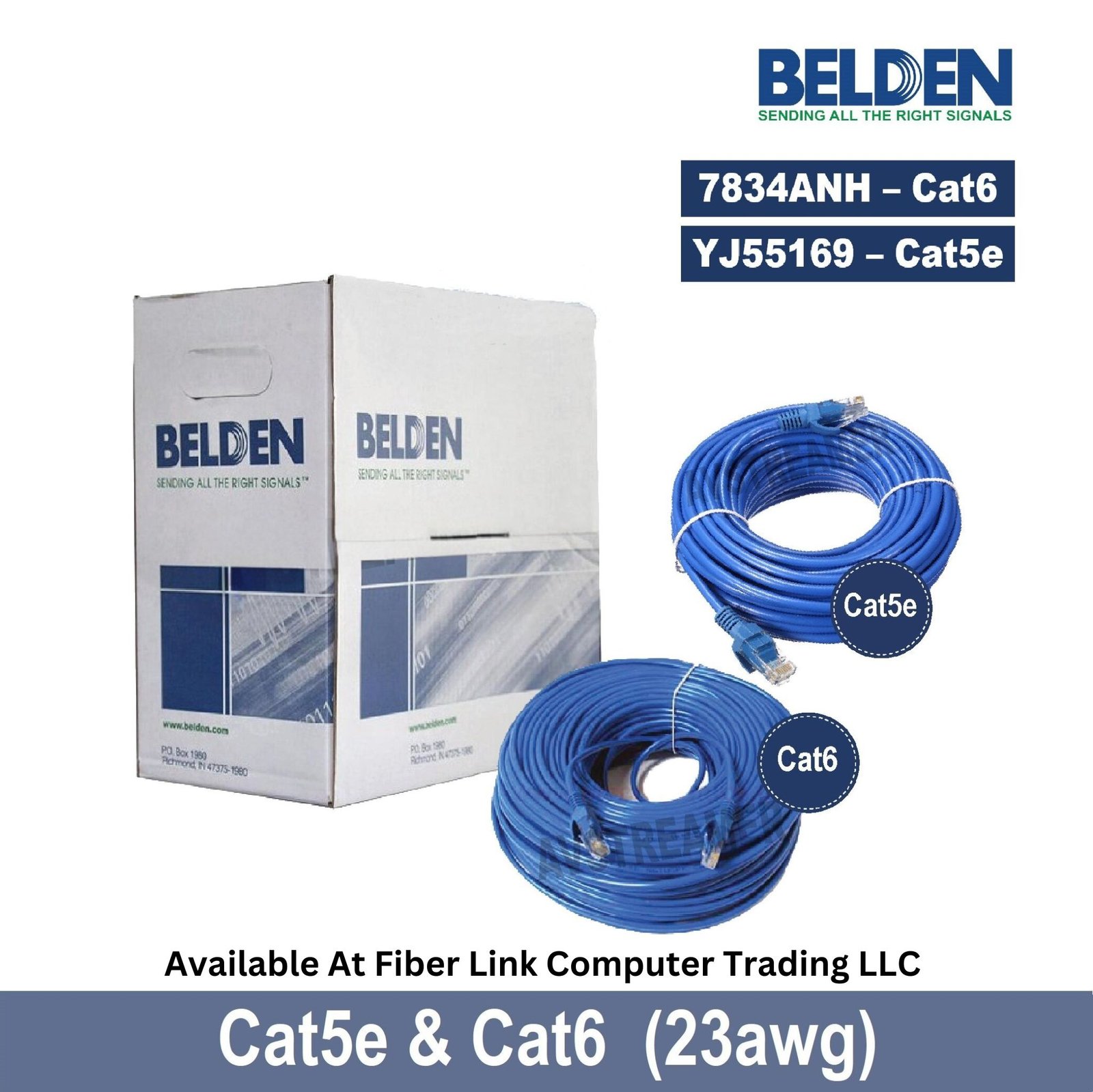 Belden CAT6 cable supplier in Dubai